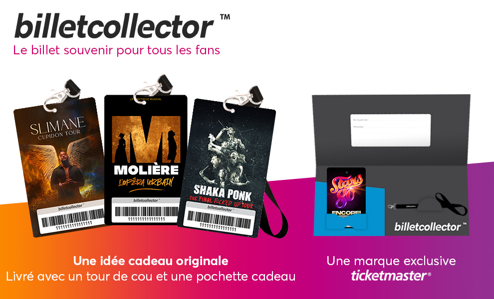 Billet Collector Fan Edition - Fnac spectacle