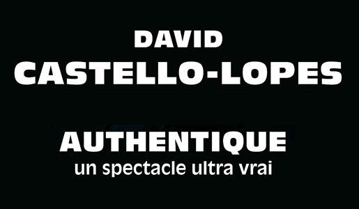 David Castello-Lopes tournée 