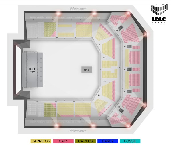 Lomepal | Ldlc Arena Decines Charpieu le 1 déc. 2023 | Concert