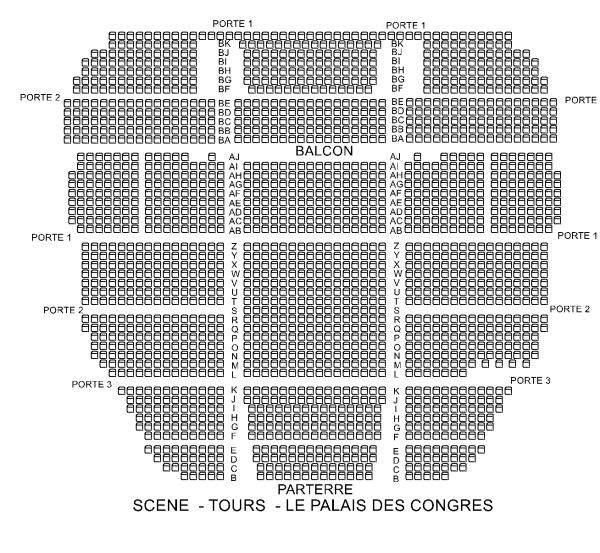 Le Lac Des Cygnes - Ballet Et Orchestre - Palais Des Congres Tours - Francois 1er du 9 mars au 19 juin 2024