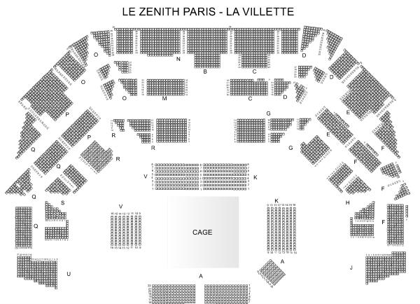Hexagone Mma - Zenith Paris - La Villette the 26 Jan 2024