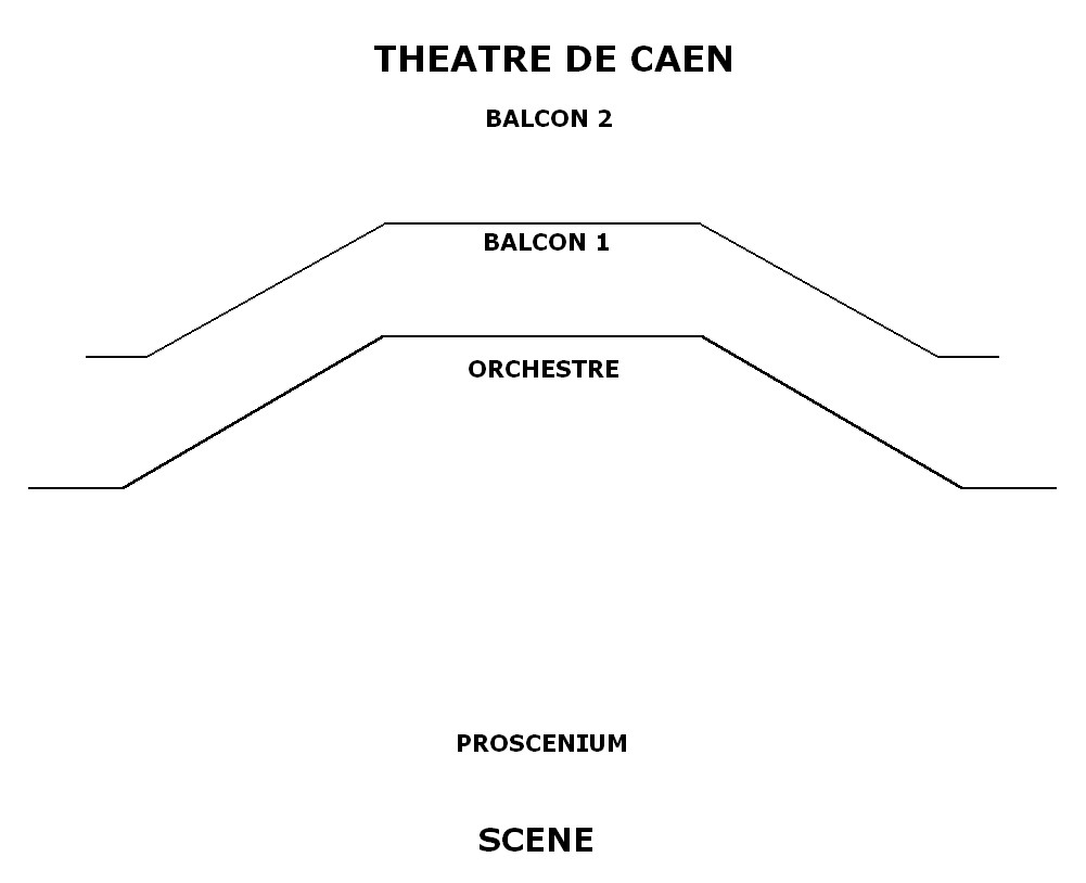 Plan de salle — THEATRE DE CAEN