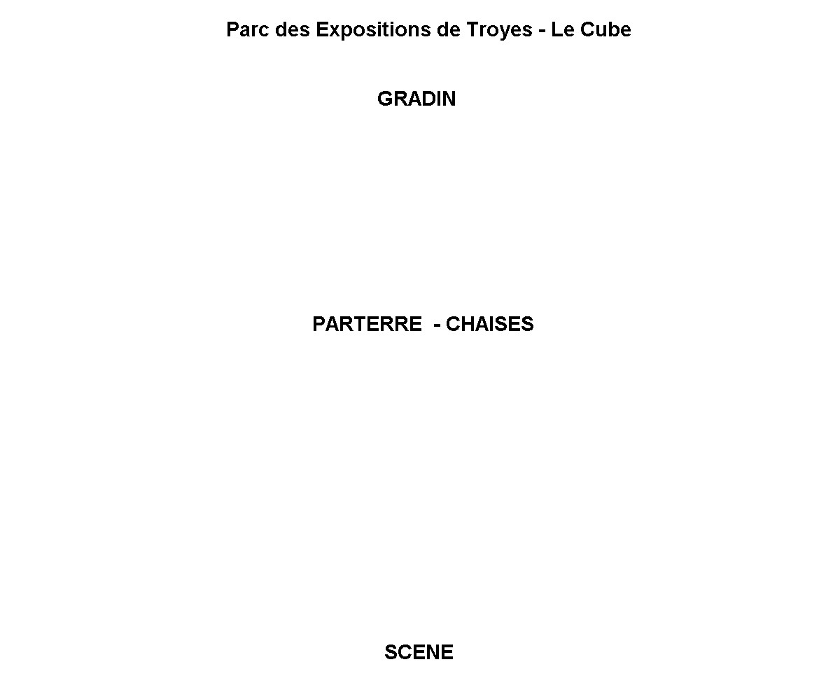 Plan de salle — LE CUBE