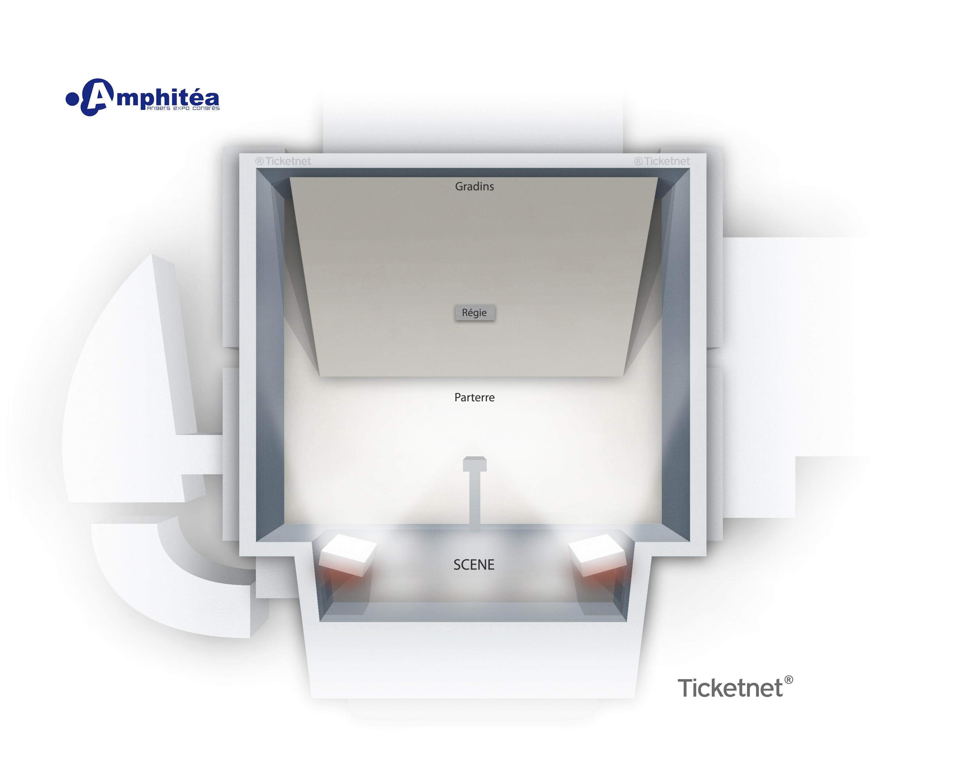 Plan de salle - AMPHITEA