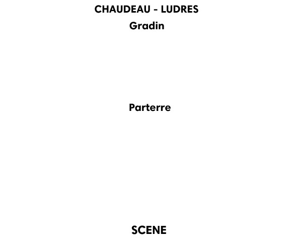 Plan de salle — CHAUDEAU - LUDRES