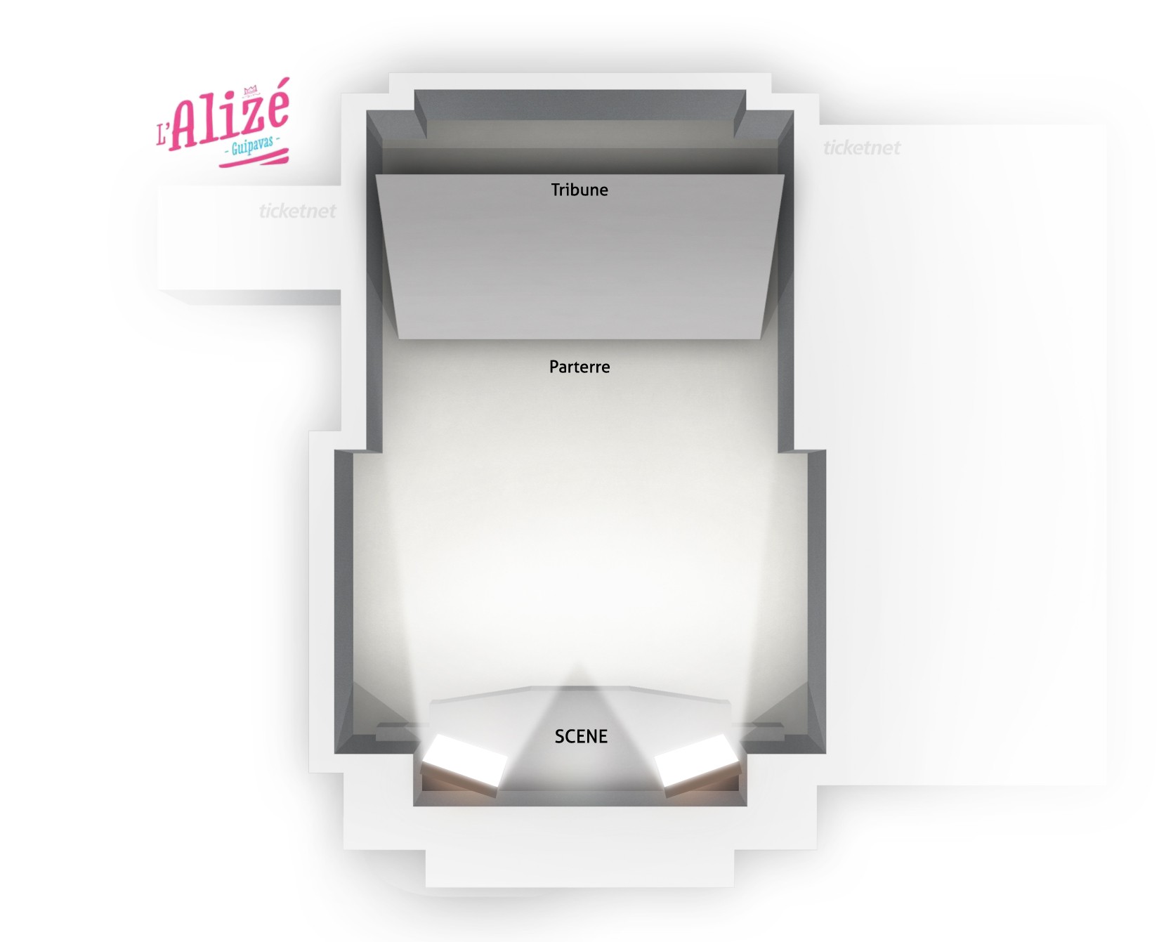 Plan de salle — SALLE ALIZE
