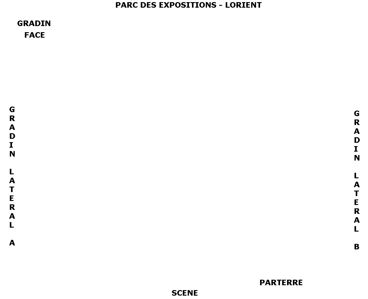 Plan de salle — PARC DES EXPOSITIONS - LORIENT