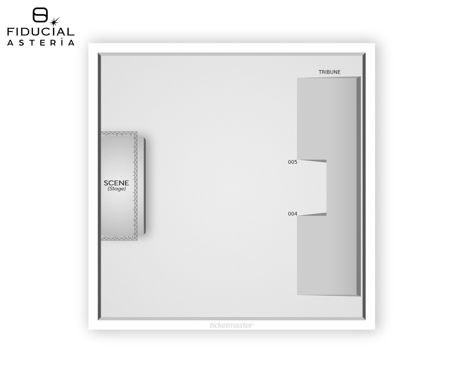 Plan de salle - FIDUCIAL Astéria