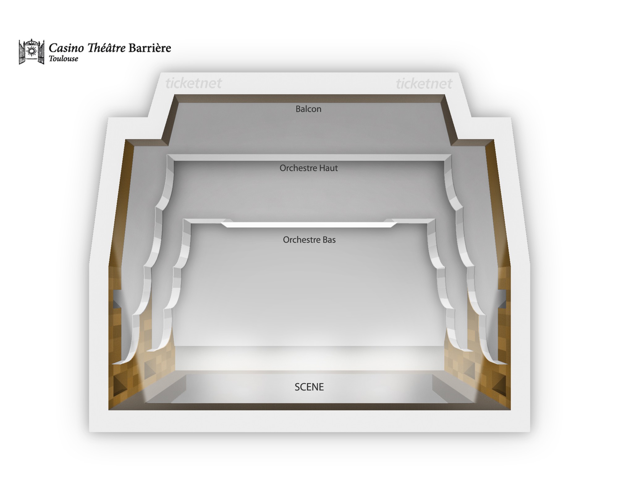 Plan de salle — CASINO - BARRIERE