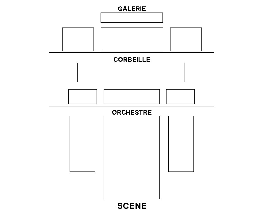 Plan de salle — THEATRE MUNICIPAL