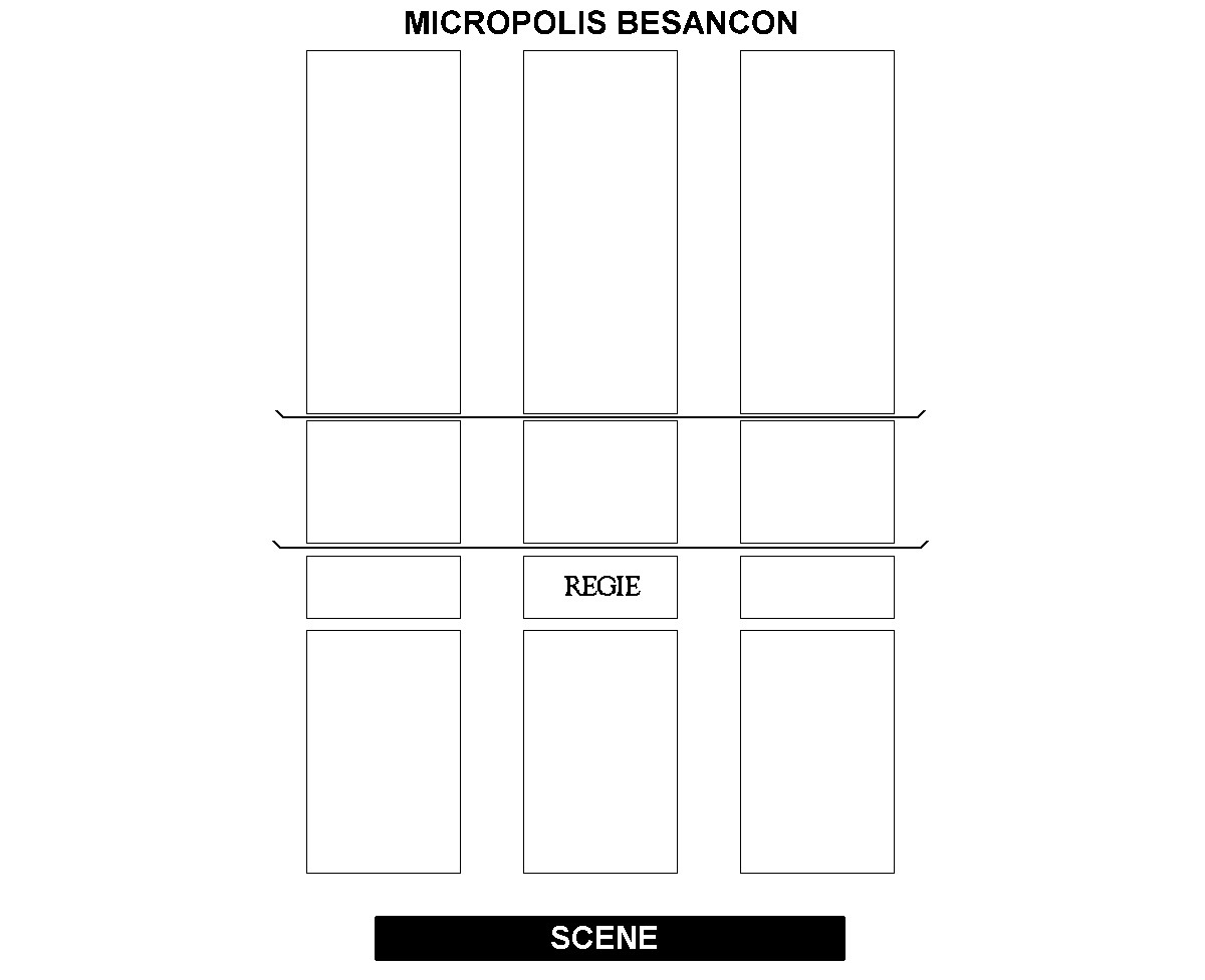 Plan de salle — MICROPOLIS