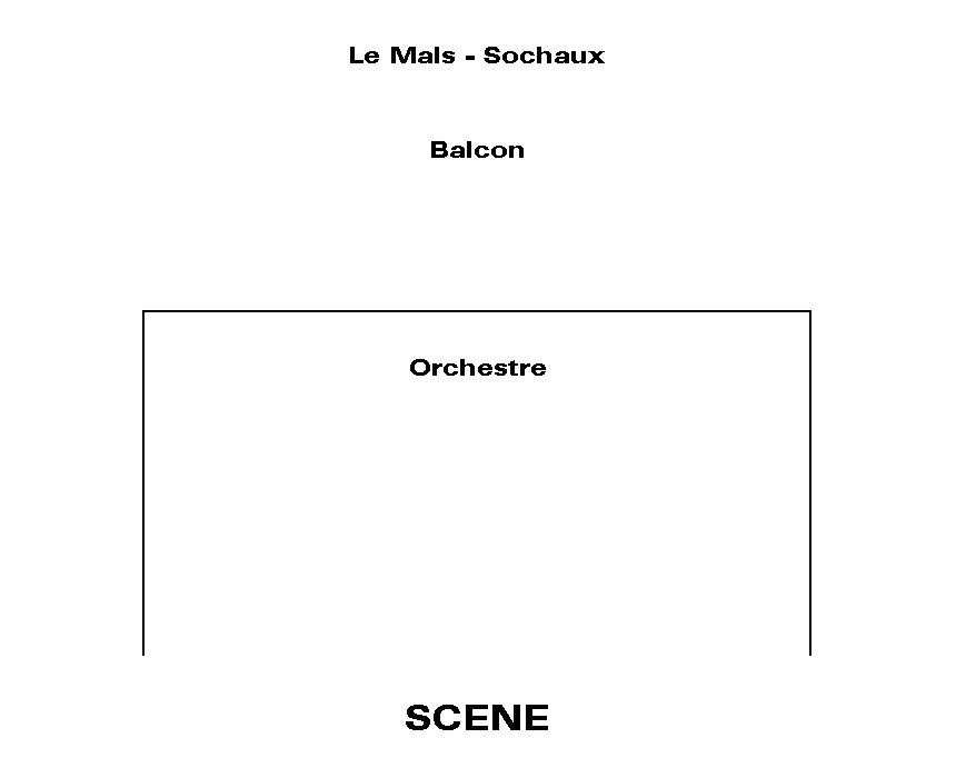 Plan de salle - LA MALS