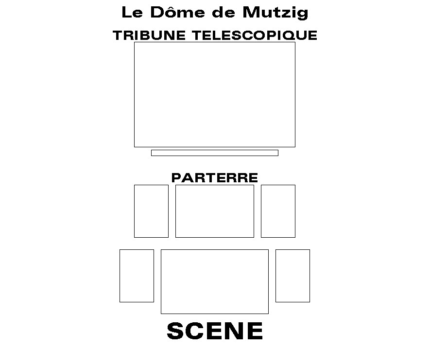 Plan de salle — DOME DE MUTZIG