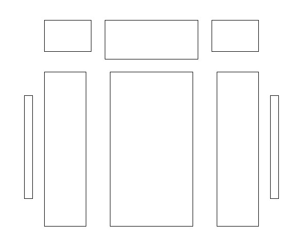 Plan de salle — THEATRE LA COLONNE - SCENES ET CINES