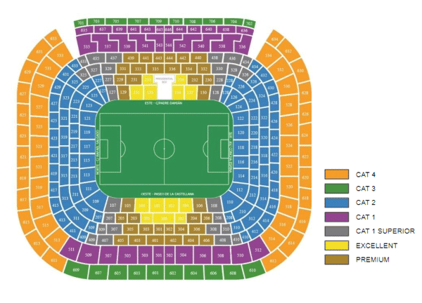 Real Madrid / Celta Vigo - Stade Santiago Bernabeu - Madrid the 9 Mar 2024