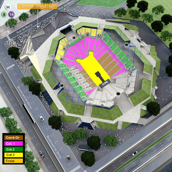 Ateez World Tour - Accor Arena from 7 to 8 Mar 2023