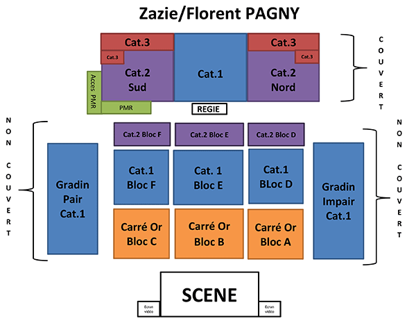 Zazie - Florent Pagny - Stade De Bram the 7 Jul 2023