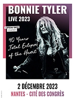 Book the best tickets for Bonnie Tyler Live 2023 - Cite Des Congres -  December 2, 2023