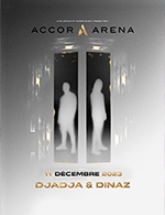 Book the best tickets for Djadja & Dinaz - Accor Arena - From December 10, 2023 to December 11, 2023
