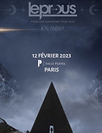 Réservez les meilleures places pour Leprous + The Monuments + Kalandra - Salle Pleyel - Le 12 février 2023