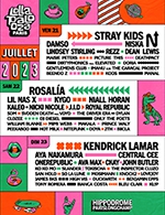 Réservez les meilleures places pour Lollapalooza Paris - Pass 3 Jours - Hippodrome Parislongchamp - Du 21 juil. 2023 au 23 juil. 2023