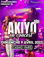 Book the best tickets for Akiyo - Casino De Paris -  April 9, 2023