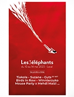 Book the best tickets for Les 3 Elephants 2023 - 2 Jours - Site Payant Place De Hercé - From May 12, 2023 to May 13, 2023