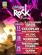Réservez les meilleures places pour Henin Rock Festival - Pass 3 Jours - L'escapade - Du 11 février 2023 au 25 février 2023 Réservez les meilleures places pour Henin Rock Festival - Pass 3 Jours - L'escapade - Du 11 février 2023 au 25 février 2023