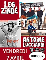 Réservez les meilleures places pour Les Zinde Antoine Lucciardi - La Baie Des Singes - Cournon - Le 7 avril 2023