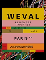 Book the best tickets for Weval - La Maroquinerie -  March 23, 2023