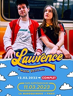 Book the best tickets for Lawrence - La Maroquinerie - March 11, 2023 Book the best tickets for Lawrence - La Maroquinerie - March 11, 2023
