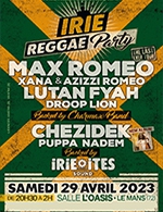Réservez les meilleures places pour Irie Reggae Party - L'oasis - Le 29 avril 2023