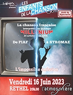 Réservez les meilleures places pour Les Enfants De La Chanson - L'atmosphere - Le 16 juin 2023
