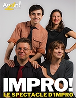 Réservez les meilleures places pour Impro Le Spectacle D'impro - Theatre De Nesle - Du 18 février 2023 au 10 juin 2023
