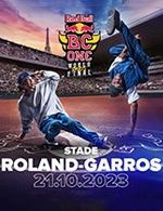 Réservez les meilleures places pour Red Bull Bc One - Stade Roland-garros - Court Philippe-chatrier - Le 21 oct. 2023