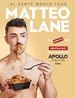 Book the best tickets for Matteo Lane - Apollo Theatre - From October 13, 2023 to October 14, 2023
