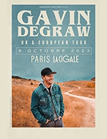 Réservez les meilleures places pour Gavin Degraw - La Cigale - Le 9 octobre 2023