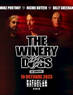 Réservez les meilleures places pour The Winery Dogs - Le Bataclan - Le 10 octobre 2023
