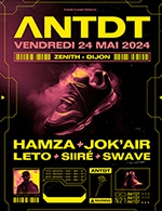 Book the best tickets for Hamza + Dinos + Leto + Prinzly - Zenith De Dijon - From Dec 7, 2023 to May 24, 2024