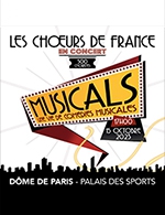 Book the best tickets for Musicals,une Vie De Comedies Musicales - Dome De Paris - Palais Des Sports -  Oct 15, 2023