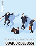 Réservez les meilleures places pour Quatuor Debussy - Haydn & Mozart - Radiant - Bellevue - Le 13 janvier 2024