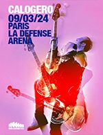 Book the best tickets for Calogero - Paris La Defense Arena -  Mar 9, 2024