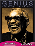 Réservez les meilleures places pour Genius The Music Of Ray Charles - Palais Des Congres - Le 16 mai 2024