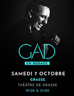 Réservez les meilleures places pour Gad Elmaleh - Theatre De Grasse - Le 7 oct. 2023