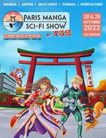 Book the best tickets for Paris Manga & Sci Fi Show - Soiree - Parc Des Expositions Paris Nord -  October 28, 2023