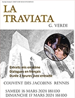 Réservez les meilleures places pour La Traviata De G.verdi - Couvent Des Jacobins - Auditorium - Du 16 mars 2024 au 17 mars 2024