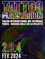 Book the best tickets for Tattoo Planetarium - Grande Halle De La Villette - From February 2, 2024 to February 4, 2024