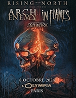Réservez les meilleures places pour Arch Enemy & In Flames - L'olympia - Le 8 oct. 2024