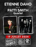 Réservez les meilleures places pour Etienne Daho / Patti Smith – Quartet - Arenes De Nimes - Le 19 juillet 2024