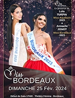 Réservez les meilleures places pour Election Miss Bordeaux - Theatre Femina - Le 25 février 2024